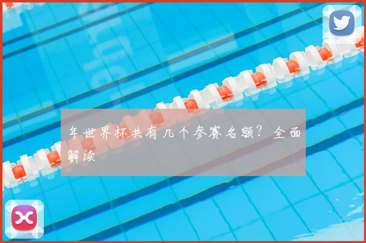 年世界杯共有几个参赛名额?全面解读